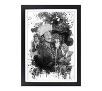 Ella Fitzgerald V3 Framed Print | A2 Black Framed Wall Art | Ready to Hang | Modern Nature Picture | Living Room Bedroom Lounge Office