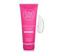 Ella & Jo Hydrate & Glow Gradual Tanning Moisturiser - Dark with Hyaluronic Acid, Squalane & Vitamin E, 200ml, No Transfer Formula