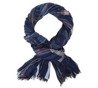 Ella Jonte Scarf shawl men Casual-Style dark blue red white striped