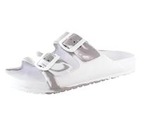 ella Ladies Double Buckle Slides (Grey Marble, uk_footwear_size_system, adult, women, numeric, medium, numeric_4)