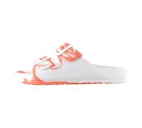 ella Ladies Double Buckle Slides (Orange Marble, uk_footwear_size_system, adult, women, numeric, medium, numeric_7)
