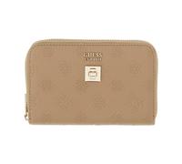 Ella Logo SLG Med Zip Around - female - Guess - Wallets & Cardholders - Beige - ONE SIZE - Accessories ONE SIZE