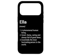 Ella Name Definition Dictionary Case for iPhone 17 Pro Max