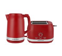 Ella Red Kettle & Toaster Set Hamilton Beach Red One Size