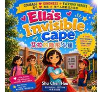 Ella’s Invisible Cape 艾拉的隐形斗篷: English & Simplified Chinese Bilingual Picture Book About Courage, Kindness, Friendship, and Everyday Heroes (Bilingual Stories for Growing Minds 成长双语故事系列)