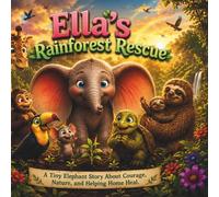 Ella’s Rainforest Rescu: A Heartwarming Picture Book About Courage, Teamwork, Nature, and Helping After a Storm (ELLA, THE BIG EAR ELEPHANT)
