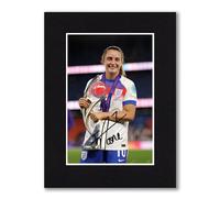 Ella Toone - England Lionesses Euro 2025 Champions Signed 8x6 Inch Mounted Photo Print With Pre Printed Signatures That Would Make A Great Gift For Any Fan And Is Ready To Be Framed.