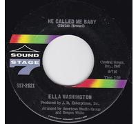 Ella Washington - he called me baby / you're gonna cry, cry, cry 45 rpm single