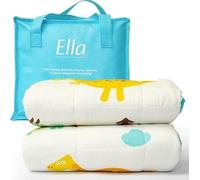 Ella Weighted Blanket for Children, 2.4 kg 90 x 120 cm Dino Print