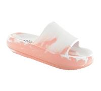 ella Womens Cloud Pillow Sliders Slides EVA Comfort Summer Lightweight Non Slip Shower Beach Holiday Pool Sandals Slippers (Pink Marble, UK Footwear Size System, Adult, Women, Numeric, Medium, 6)