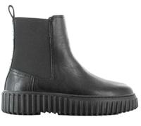 ella Womens Demi Chelsea Ankle Boots Memory Foam Comfort Footbed Ribbed Chunky Sole (Black, UK Footwear Size System, Adult, Women, Numeric, Medium, 5)