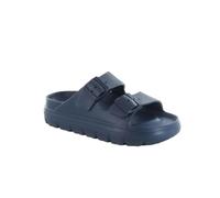ella Women's Platform Sliders with Double Buckle Chunky Flatform Slides Summer Sandals Holiday Beach Pool