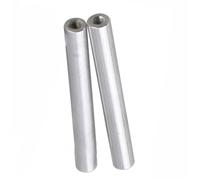 ELLANA threaded backlash M5 M6 Aluminum Spacer Inner Thread Round Aluminum Standoff Rods 4mm to 100mm length Long Drone Spacers screw trapezoidal (Color : 100mm, Size : M6 2pcs)