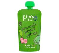 Ellas Kitchen 4 Month Broccoli Pear & Peas Puree 120g by Ella's Kitchen