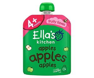 Ella's Kitchen Apples Apples Apples Super Smooth Puree Stage 1 from 4 Months 70g