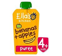 Ella's Kitchen Apples + Bananas Stage 1 from 4 Months 120g