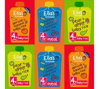 Ella's Kitchen Baby Rice Mixed Case Selection Stage 1 from 4 Month 6 x 120g