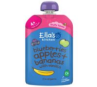 Ella's Kitchen Blueberries Apple Banana and Vanilla Puree - 120g