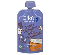 Ellas Kitchen Blueberry and Pear Organic Baby Brekkie for Stage, Pack of 24 by Ella's Kitchen