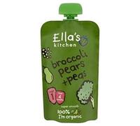 Ella's Kitchen Broccoli, Pears & Peas Puree Stage 1 From 6 Mths 120G