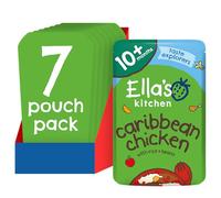 Ella's Kitchen Caribbean Chicken with Rice & Beans, Stage 2 (7+ months), Pack of 7, 1330g