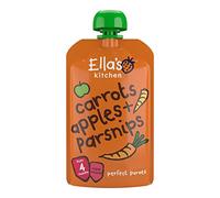 Ella's Kitchen Carrots Apples and Parsnips, 120g, Black, Live in Morrisons