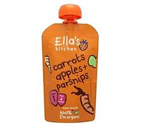 Ella'S Kitchen Carrots, Apples + Parsnips Stage 1 From 4 Months 120G - Pack of 6