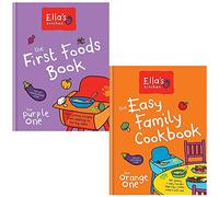 Ella's Kitchen Collection 2 Books Set (The First Foods Book, The Easy Family Cookbook)
