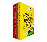 Ellas Kitchen Collection 4 Books Set (The Big Baking Book, The Easy Family Cookbook, The First Foods Book, The Cookbook The Red One)