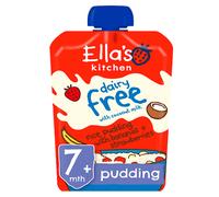 Ella's Kitchen Dairy Free Banana and Strawberry Rice Pudding - 80g