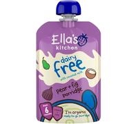 Ella's Kitchen Dairy Free Pear & Fig Porridge 6+ Months, Pack of 6, 600g
