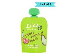 Ellas Kitchen First Tastes Pears - Pack of 7 (70g each)
