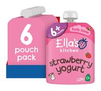 Ellas Kitchen Greek Yoghurt Strawberries Stage 2 7 months Pack of 6 540g