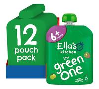 Ella's Kitchen The Green One Organic Smoothie Fruits 90 g (Pack of 12)