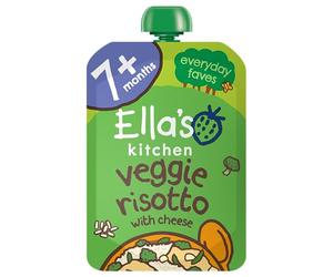 Ella's Kitchen Groovy Greens Veggie Risotto with Cheese, 130g