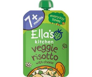 Ella's Kitchen Groovy Greens Veggie Risotto with Cheese, 130g (Pack of 6)