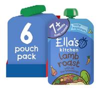 Ella's Kitchen Lovely Lamb Roast Dinner with Trimmings 7+ Months, Pack of 6, 780g