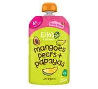 Ella's Kitchen Mangoes, Pears and Papaya Puree - 120g