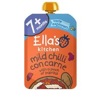 Ella's Kitchen Mild Chili Con Carne Pouch, Stage 2 (7+ months), Single, 130g