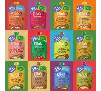 Ella's Kitchen Mixed Case Selections Stage 2 Organic Baby Food From 7+ Months (12x130g)