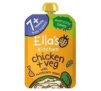 Ella's Kitchen Oh So Creamy Chicken + Sweetcorn Mash with Herb Sprinkles Stage 2 from 7 Months 130g