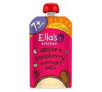 Ella's Kitchen Organic Apple And Raspberry Overnight Oats Baby Food Pouch 7+ Months 100g