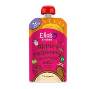 Ella's Kitchen Organic Apple & Raspberry Overnight Oats 7+ Months 100g (Pack of 7)