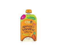 Ella's Kitchen Organic Apricot & Banana Baby Rice Baby Food Pouch 4+ months 120g