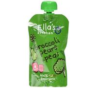 Ella's Kitchen Stage 1 From 4 Months Organic Broccoli, Pear and Peas 120 g (Pack of 7)