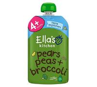 Ella's Kitchen Pears Peas + Broccoli from 4 Months, 120g