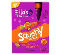 Ella's Kitchen Squishy Snack Carrot + Orange 3+ Years 4 x 100g