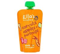 Ellas Kitchen Organic Carrots Apples & Parsnips 120 g Pouch 4 + Months (Pack of 7 x 120g)