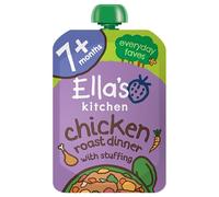 Ella's Kitchen Organic Cheery Chicken Roast Dinner 7+ Months, Single, 130g