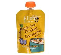 Ella's Kitchen Organic Chicken and Rice Casserole Baby Pouch 7+ Months, 130g
